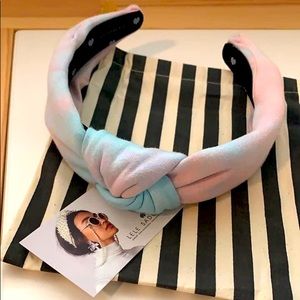 Lele Sadoughi Headbands Knotted Tie Dye